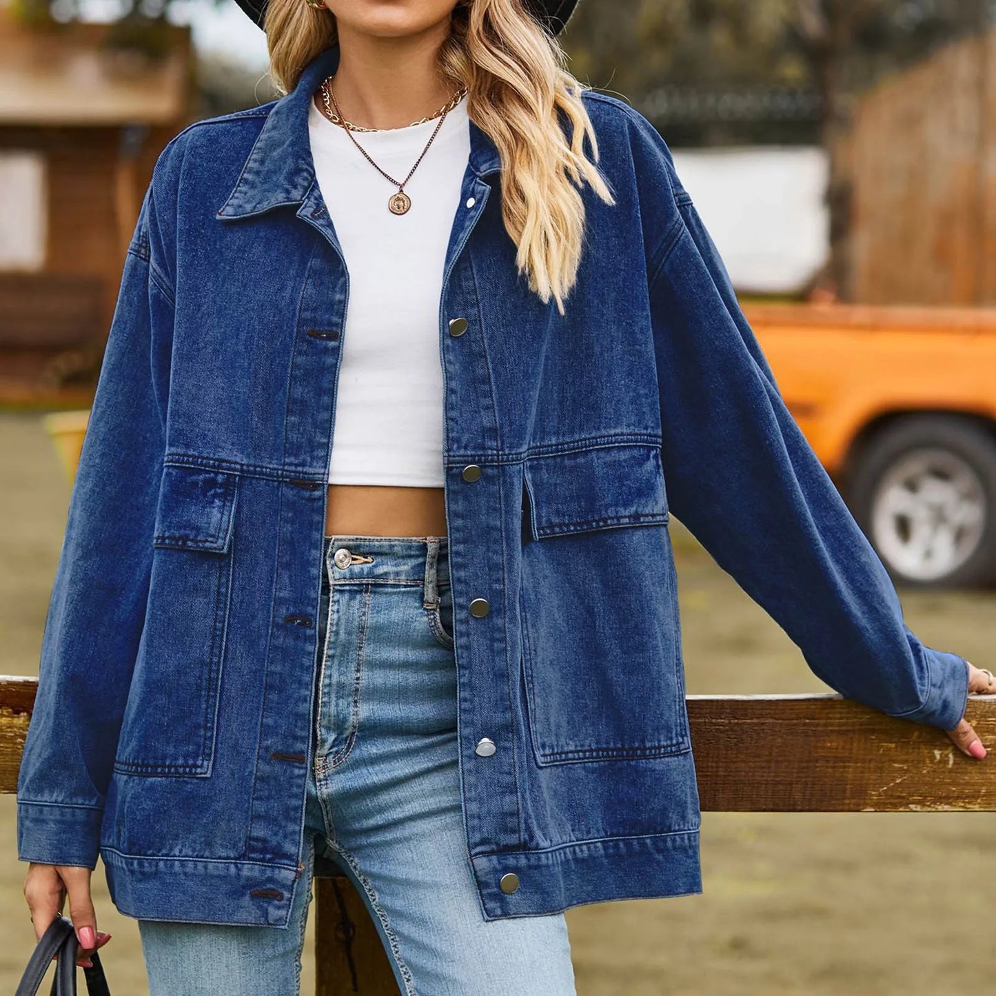 Autumn Winter Cropped Jacket For Women Short Coat Slim Retro Classic Loose Denim Casual Jacket куртка женская демисезон